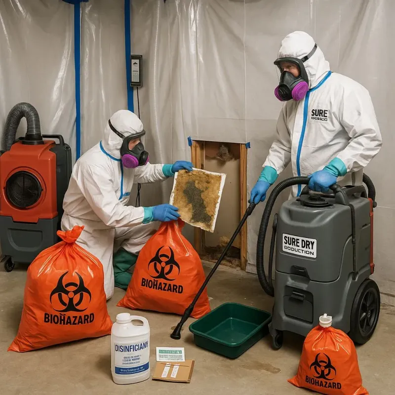 Contaminated Water Handling Protocols process in Ludlow, KY
