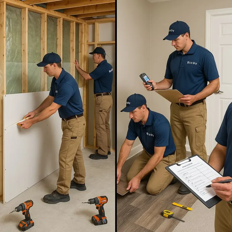 Repairs and Reconstruction process in Ludlow, KY