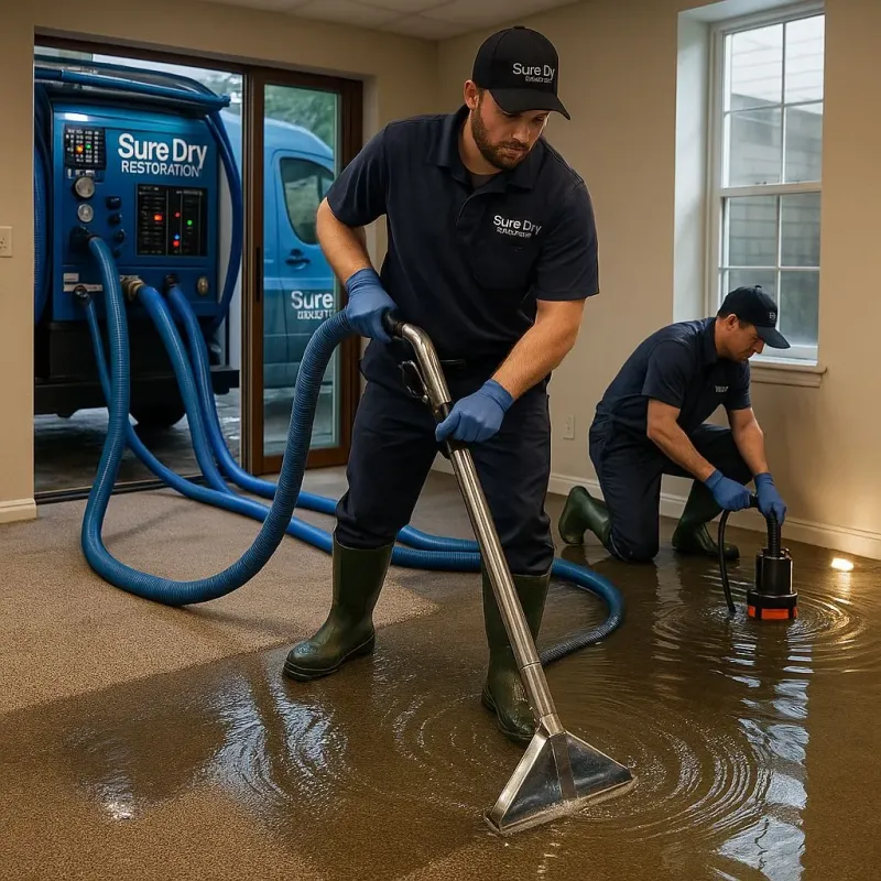 Water Extraction and Removal process in Ludlow, KY